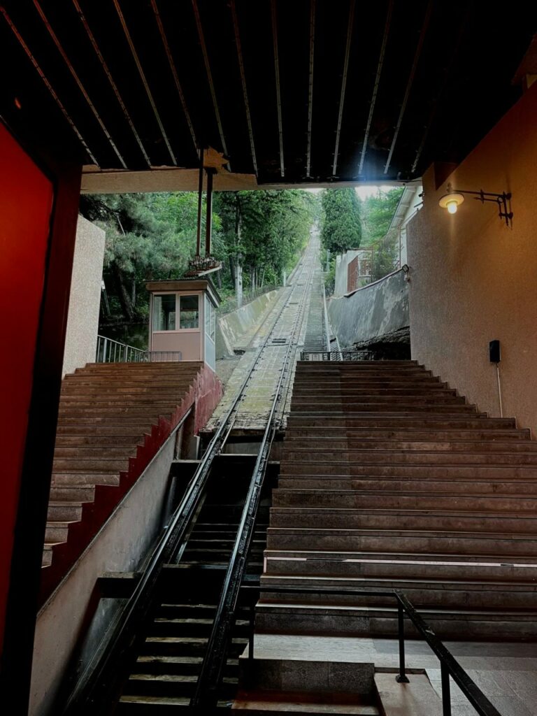 Funicular in Mtatsminda Mountain