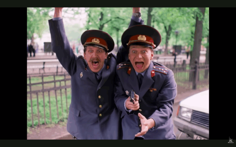 Russia - Chirli Myrli policemen